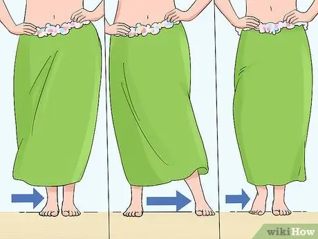 Танец хула шаг 2