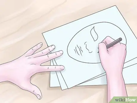 Сделайте маскарадную маску, шаг 3