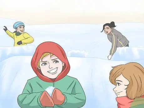 Веселитесь в снежный день, шаг 2