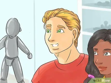 Заставь мальчика улыбнуться, шаг 1