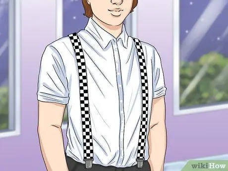 Одевайся как двухцветный фанат Скайа Шаг 12