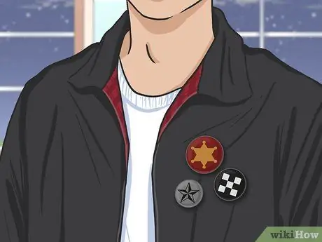 Одевайся как двухцветный фанат Скайа Шаг 15