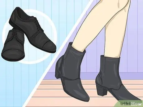 Одевайся как двухцветный фанат Скайа Шаг 7