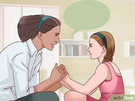 Скажите родителям, что у вас начались месячные Шаг 2