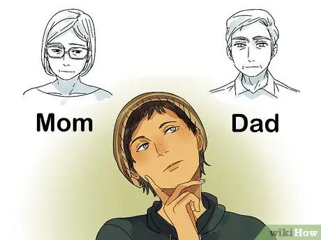 Приходите к родителям по электронной почте или письму Шаг 1