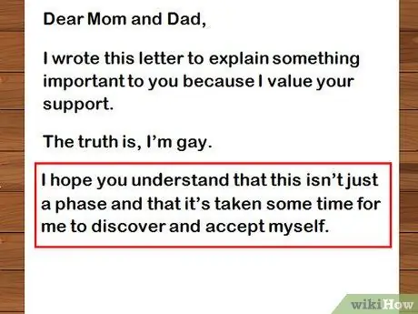 Приходите к родителям по электронной почте или письму Шаг 3