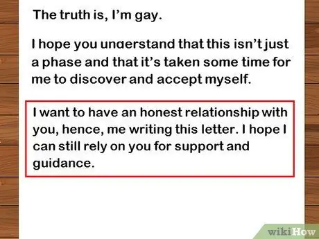 Приходите к родителям по электронной почте или письму Шаг 4