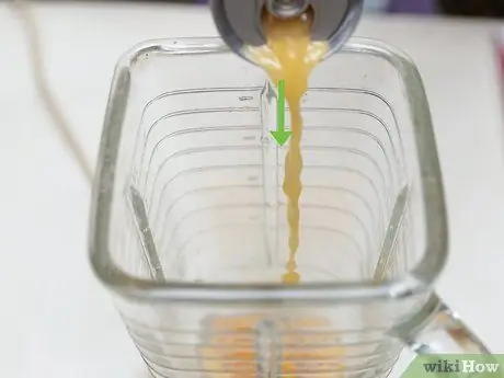 Приготовить персиковый смузи, шаг 2