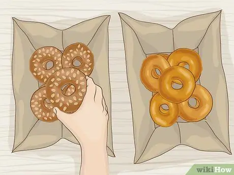 Хранить рогалики Шаг 2