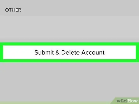 Удаление учетной записи Tinder Шаг 8