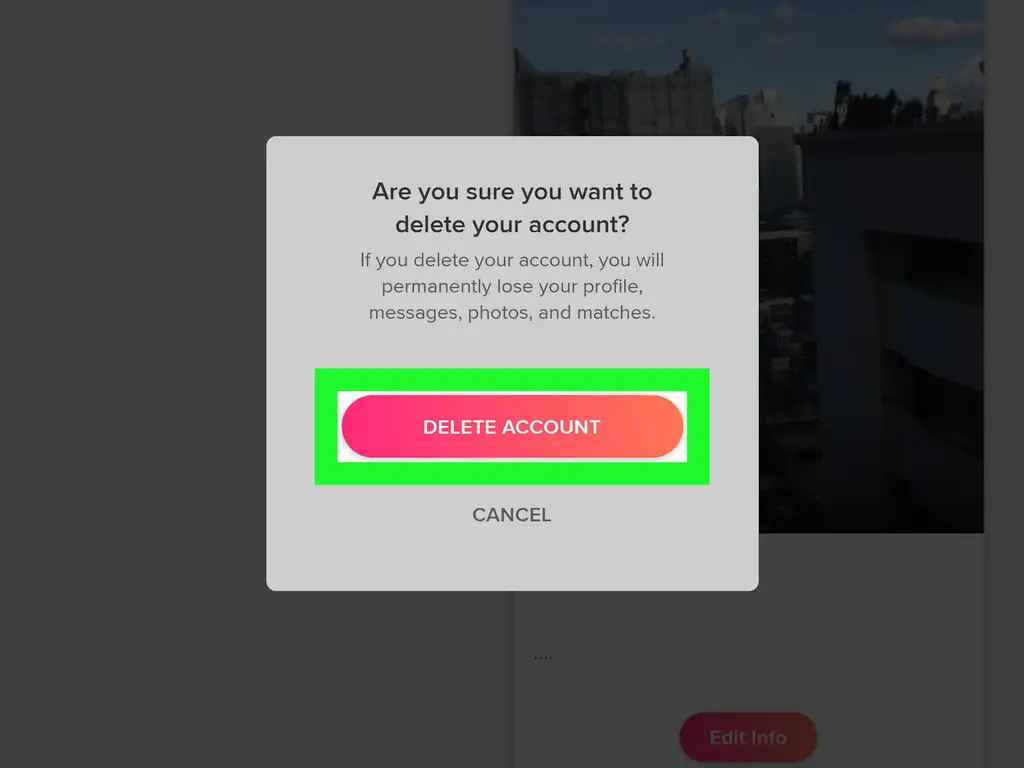Как удалить учетную запись Tinder: 12 шагов (с изображениями)