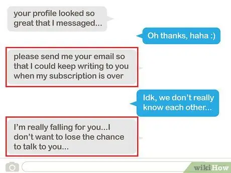 Найдите мошенника в сети знакомств Шаг 7