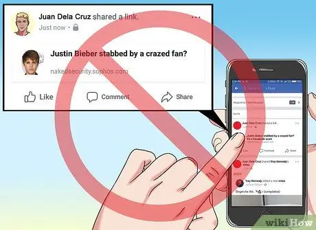 Избегайте мошенничества в социальных сетях Шаг 4