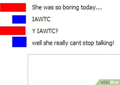 Общие сведения о сокращениях в чате Шаг 4