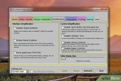 Используйте Tux Paint с вашими детьми Шаг 2