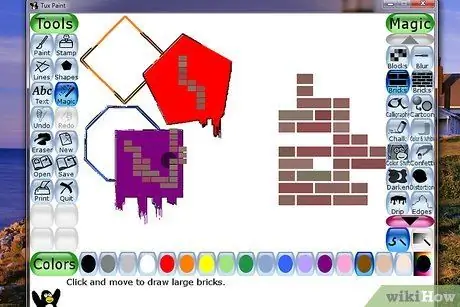 Используйте Tux Paint с вашими детьми Шаг 5
