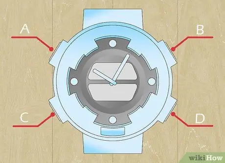 Установка будильника на часы Baby G Шаг 1