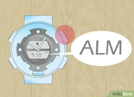 Установка будильника на часы Baby G Шаг 10