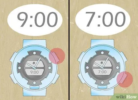 Установка будильника на часы Baby G Шаг 7