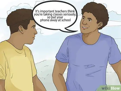 Установите границы для текстовых сообщений для подростка Шаг 4