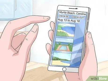 Спланируйте семейную поездку на пляж Шаг 3