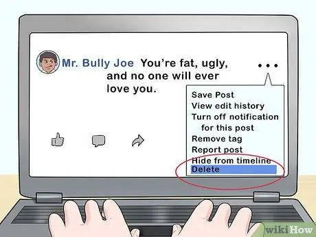 Борьба с кибер-издевательствами в детстве или подростковом возрасте Шаг 7