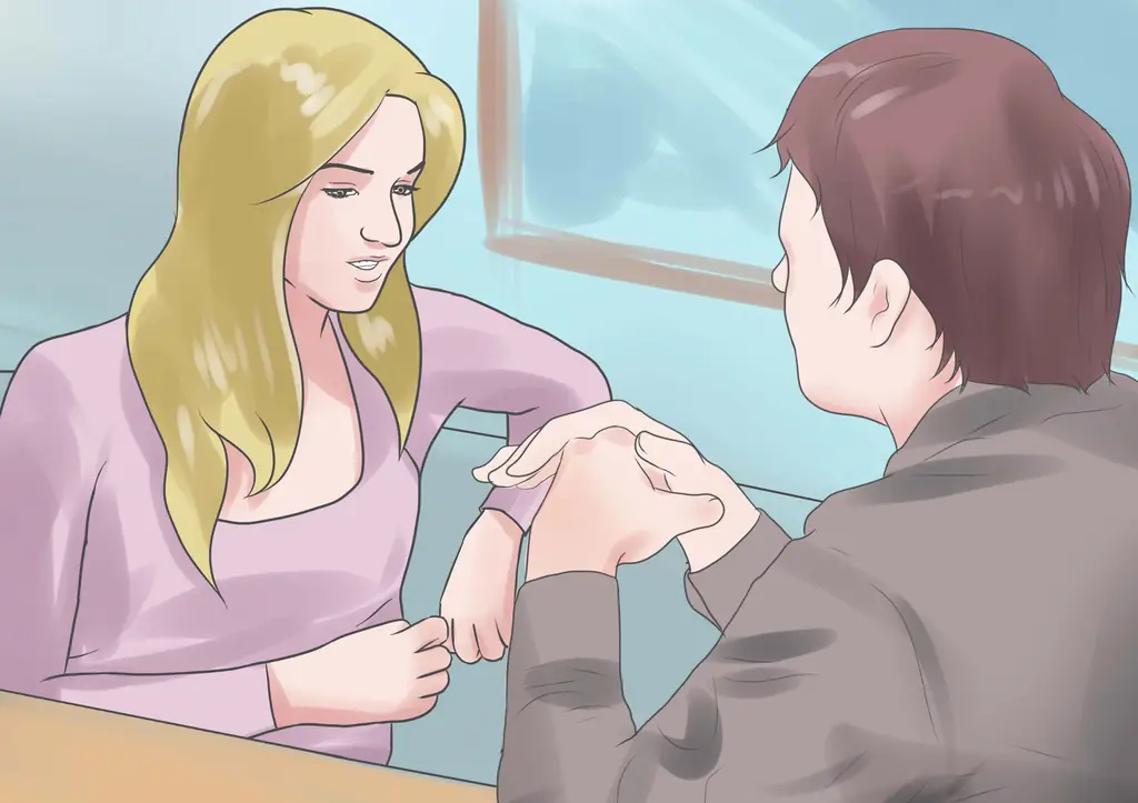 Как узнать, что парень флиртует (с иллюстрациями)