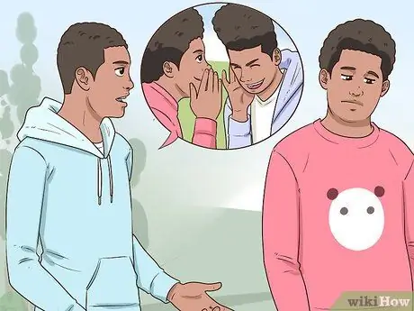 Поговорите с другом, который сплетничает Шаг 8