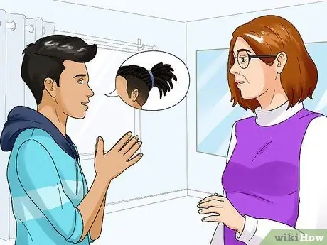 Убедите родителей позволить вам получить дреды Шаг 10