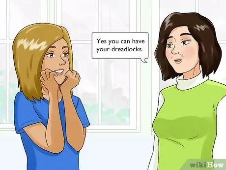 Убедите родителей позволить вам получить дреды Шаг 16