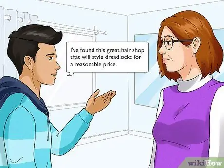 Убедите родителей позволить вам получить дреды Шаг 8