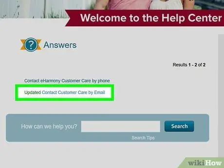 Связаться с eHarmony Шаг 8