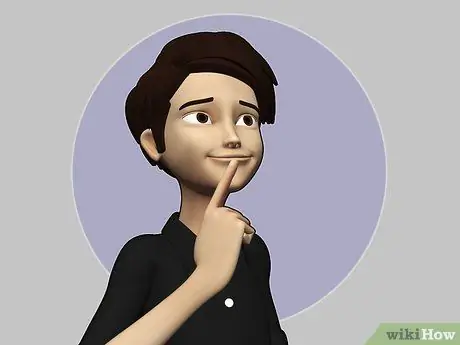 Знайте, готовы ли вы кого-то спросить Шаг 1