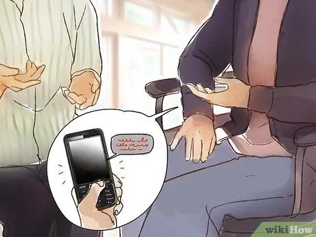 Скажите другу, что вам нужно немного места Шаг 3