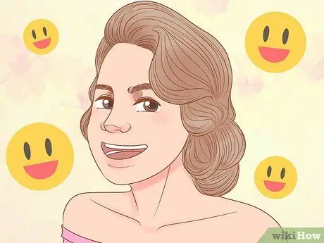 Будьте веселыми и кокетливыми, шаг 1