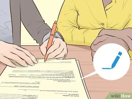 Составьте соглашение о разводе. Шаг 19