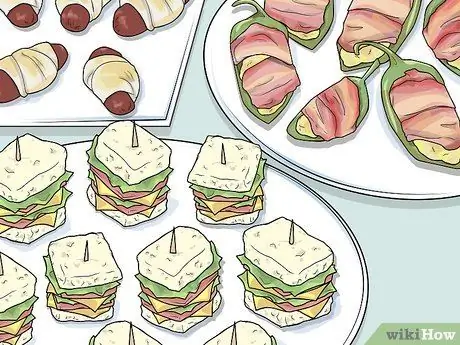 Купить еду для вечеринки Шаг 2