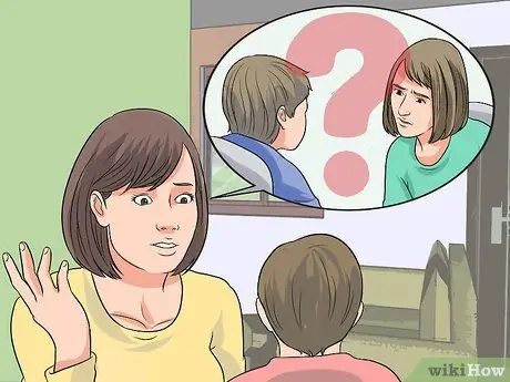 Объясните выкидыш детям, шаг 2