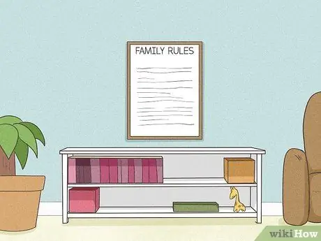 Установите и обеспечьте соблюдение домашних правил для детей Шаг 4
