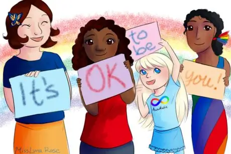 Принятие синдрома Дауна, ожирения, аутизма и LGBTQIA