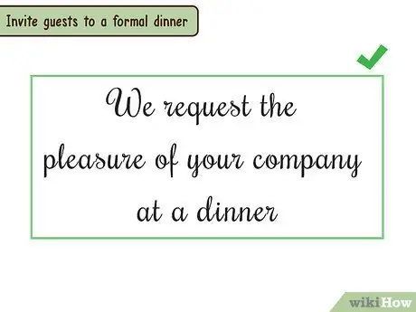 Напишите официальное приглашение Шаг 10