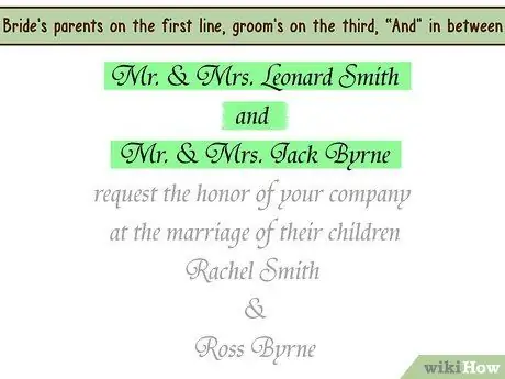 Напишите официальное приглашение Шаг 4