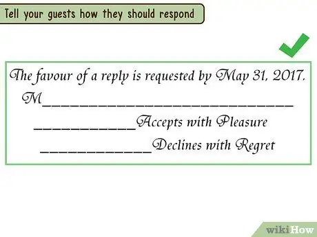 Напишите официальное приглашение Шаг 9