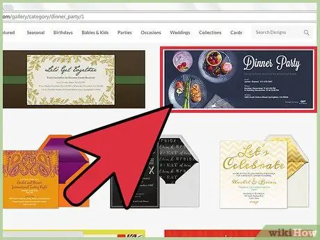 Сделайте Evite Шаг 5