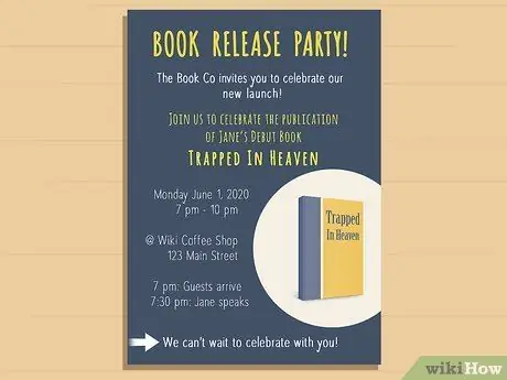 Напишите приглашение на запуск, шаг 11