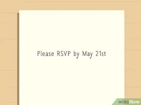 Напишите приглашение на запуск, шаг 6