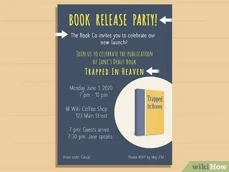 Напишите приглашение на запуск. Шаг 9