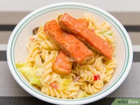 Подать крабовые палочки, шаг 6