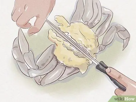 Очистить синего краба Шаг 7