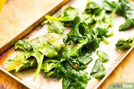 Приготовить шпинат Шаг 9